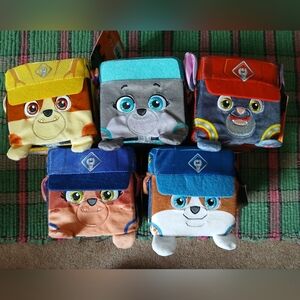 Rubble & Crew Plush Toys Set Of 5